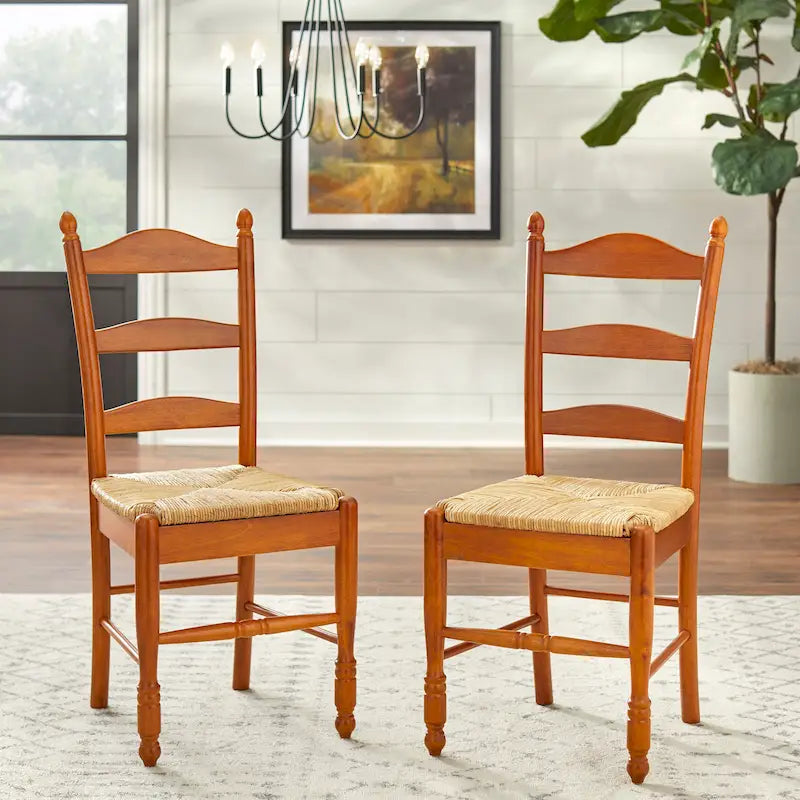 Simple Living Jessie Ladder back dining chair (Set of 2)