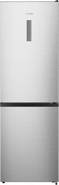 Hisense RB327N4AD2 Kühl-Gefrierkombination/ NoFrostPlus/ Multiflow 360°/ HolidayMode/ FreshZone/ 182,4 cm/ Kühlteil 171 l/ Gefrierteil 85 l/ 41 dB/ 287 kWh/ Jahr/ Edelstahl-Look
