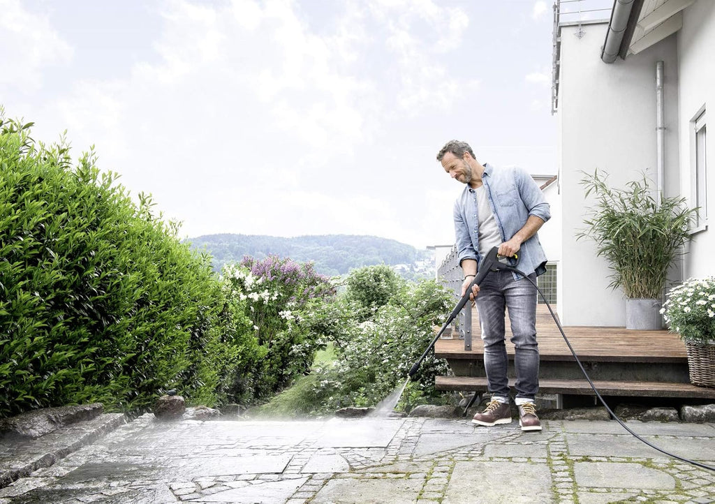 Kärcher Hochdruckreiniger K 7 Premium Power Home, Druck: 180 bar, Durchfluss: 600 l/h, Flächenleistung: 60 m²/h, Leistung: 3.000 W, Schlauchtrommel, mit Pistole, Dreckfräser, Strahlrohr