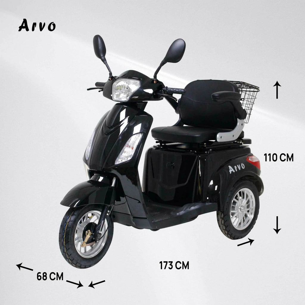Arvo Seniorenmobil P300 Schwarz