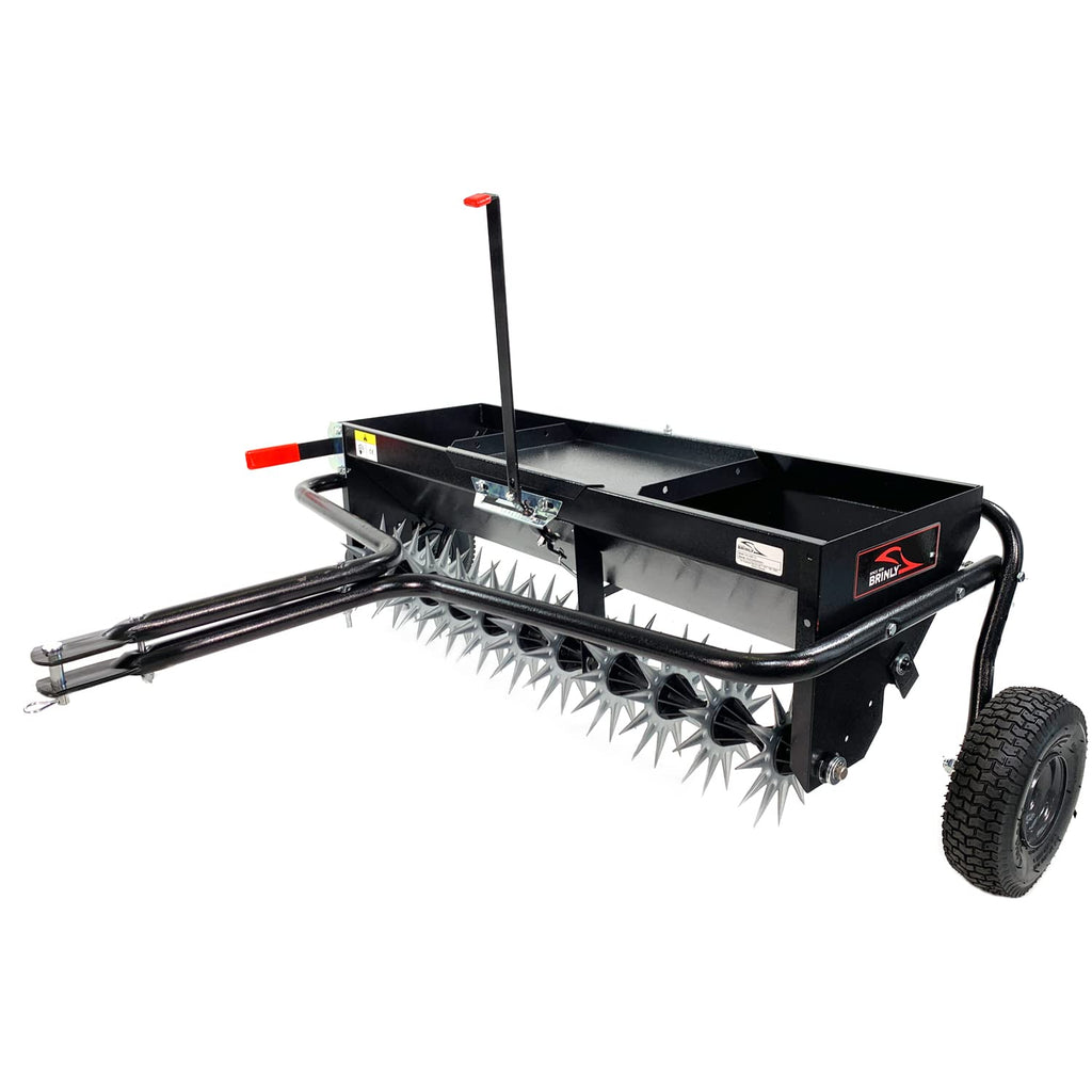 Brinly AS2 40BH P Kombination Aerifizierer Streuwagen