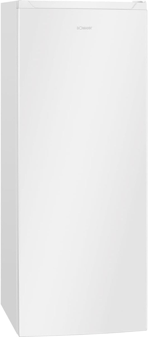 Bomann® Gefrierschrank Nofrost freistehender Tiefkühlschrank 161 L | Total No Frost - nie wieder abtauen - Schnellgefrierfunktion u. MultiAirflow-System | Türanschlag wechselbar | GS 7343 weiß