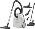 AEG CLEAN 6000 AB61C2DB Staubsauger mit Beutel / hohe Saugleistung / inkl. Polsterdüse / 50 % Recyclingkunststoff / ideal für Haustierbesitzer / Reinigen von Polstern / 12 m Kabel / 750 W / Blau