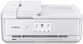 Canon PIXMA TS9550 Drucker Farbtintenstrahl Multifunktionsgerät DIN A4 A3 (Drucker A3, Scanner, Kopierer, 5 separate Tinten, WLAN, LAN, Print App, 2 Papierzuführungen, Duplexdruck) schwarz