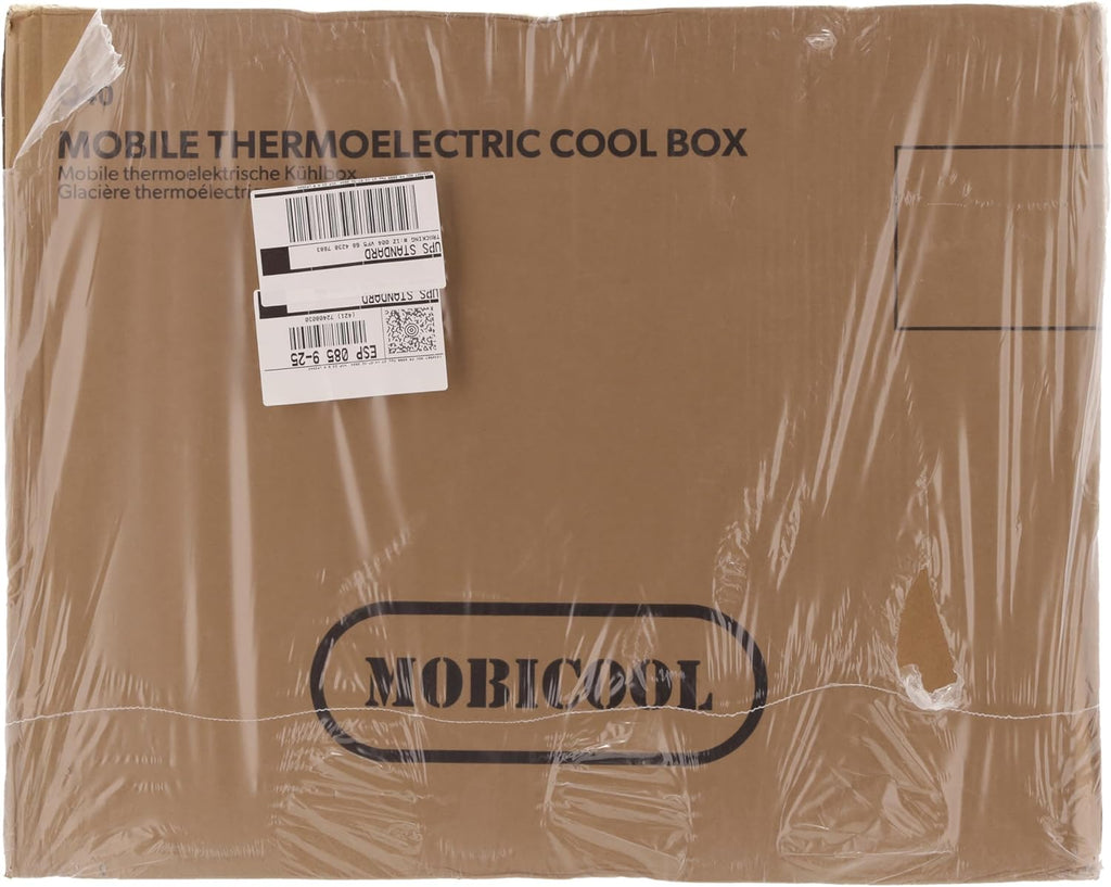 Mobicool Q40 AC/DC Portable Electric Aluminium Cooler, 39l, 12/230V, for Car, Truck, Boat, Camper Van, RV