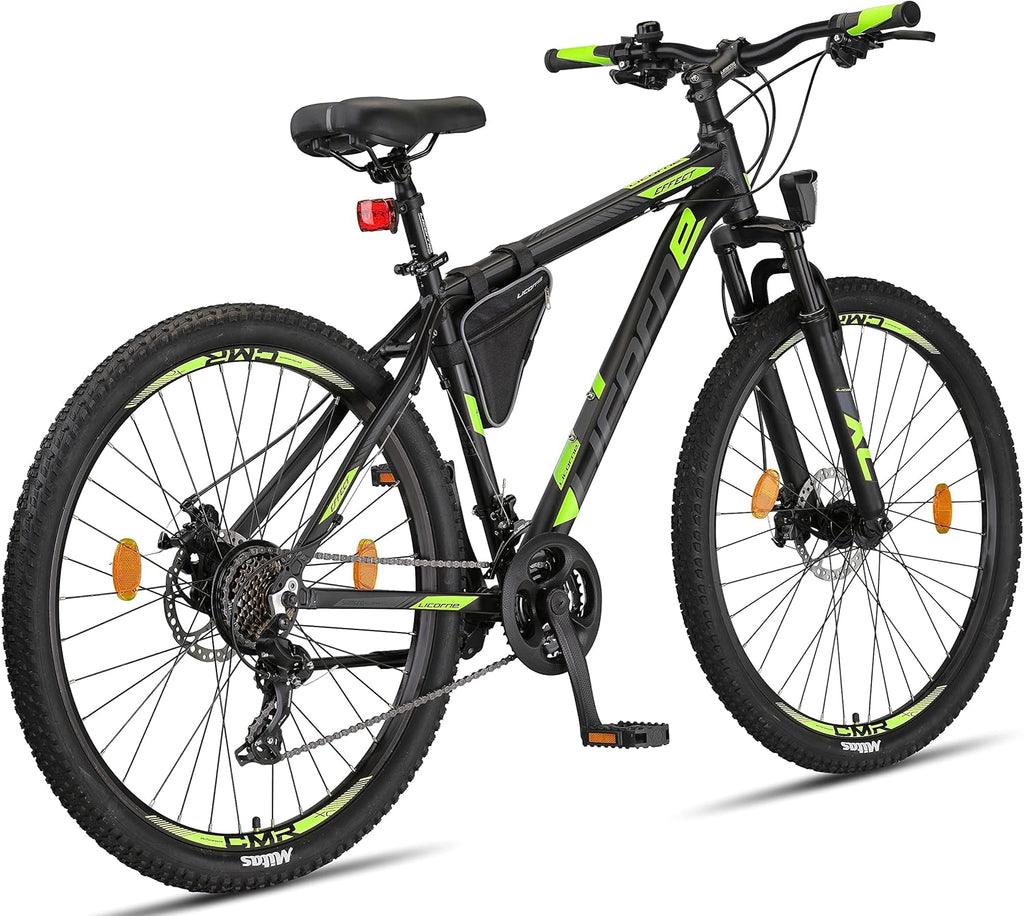 Licorne Bike Effect Premium Mountainbike Aluminium Discbremse Jungen Mädchen 21 Gang