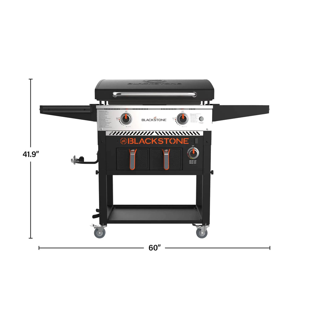���Clearance Sale���Blackstone 2-Burner 28" Griddle with Electric Air Fryer and Hood