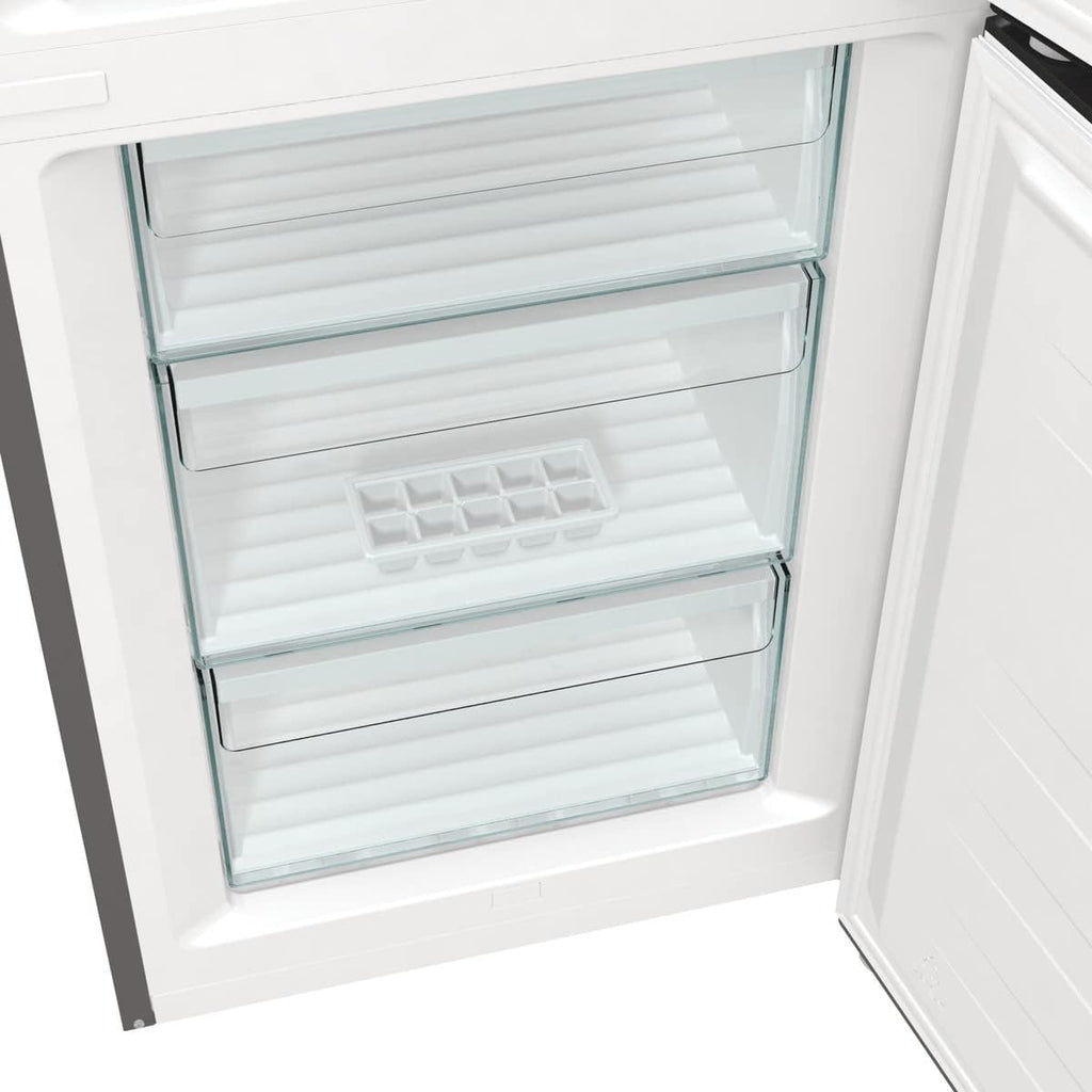 Gorenje N 619EAW4 Kühl-Gefrier-Kombination / LED Display / 186 cm / 300 l / NoFrostPLus / Gemüsefach mit Feuchteregler / FastFreeze / weiß