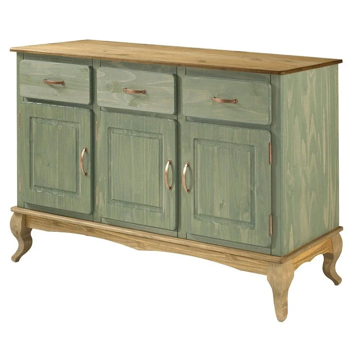 Wood Buffet Sideboard Green