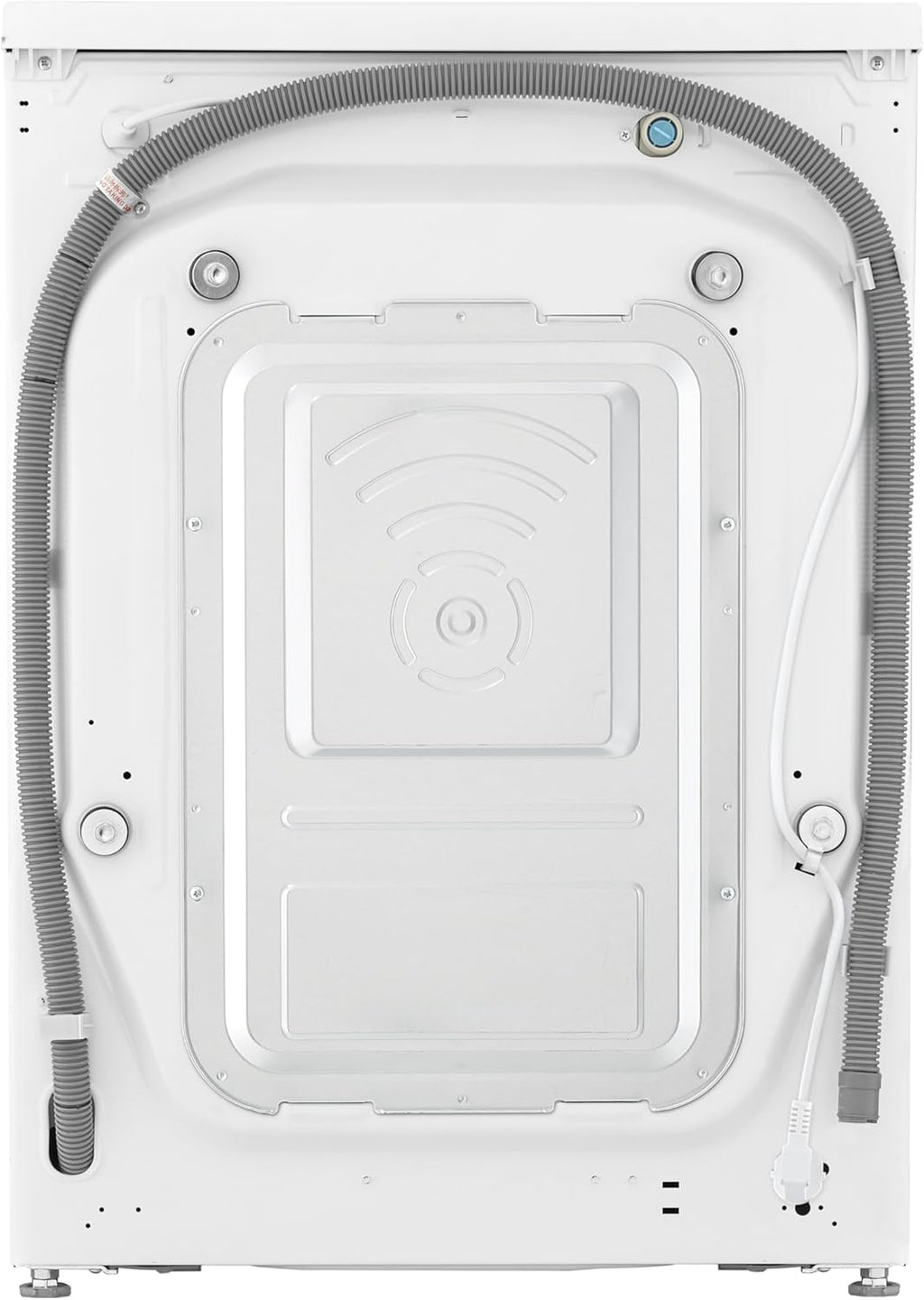 LG F4WV7080, Klasse A, Frontlader-Waschmaschine 8 kg, 1400 U/Min, AI Direct Drive, Wi-Fi, Tiefenreinigung mit Dampf, Große Kapazität, TRIPLE A, Außentür aus Sicherheitsglas, 62 x 60 x 85 cm ꟷ Weiß