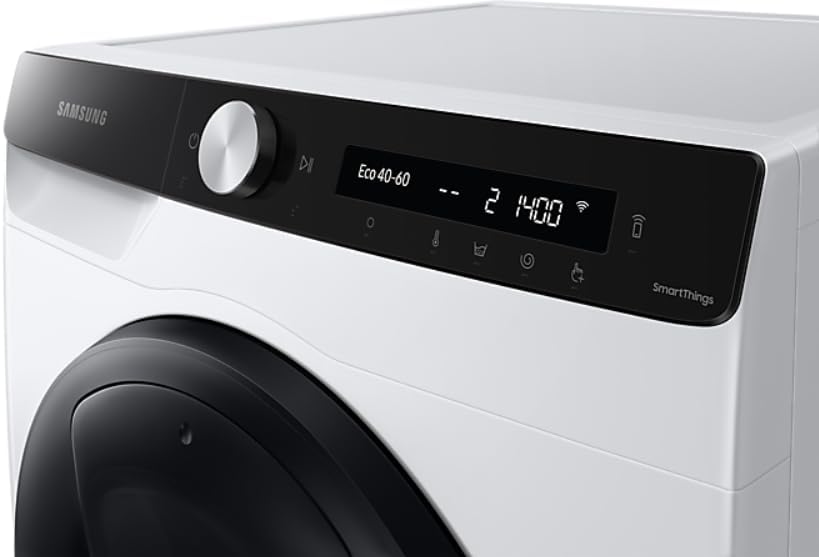 Samsung WW90T554AA Waschmaschine Frontlader 9 kg 1.400 U/Min, AddWash, Ecobubble, Hygiene Dampf, ECO5590 EEK: A