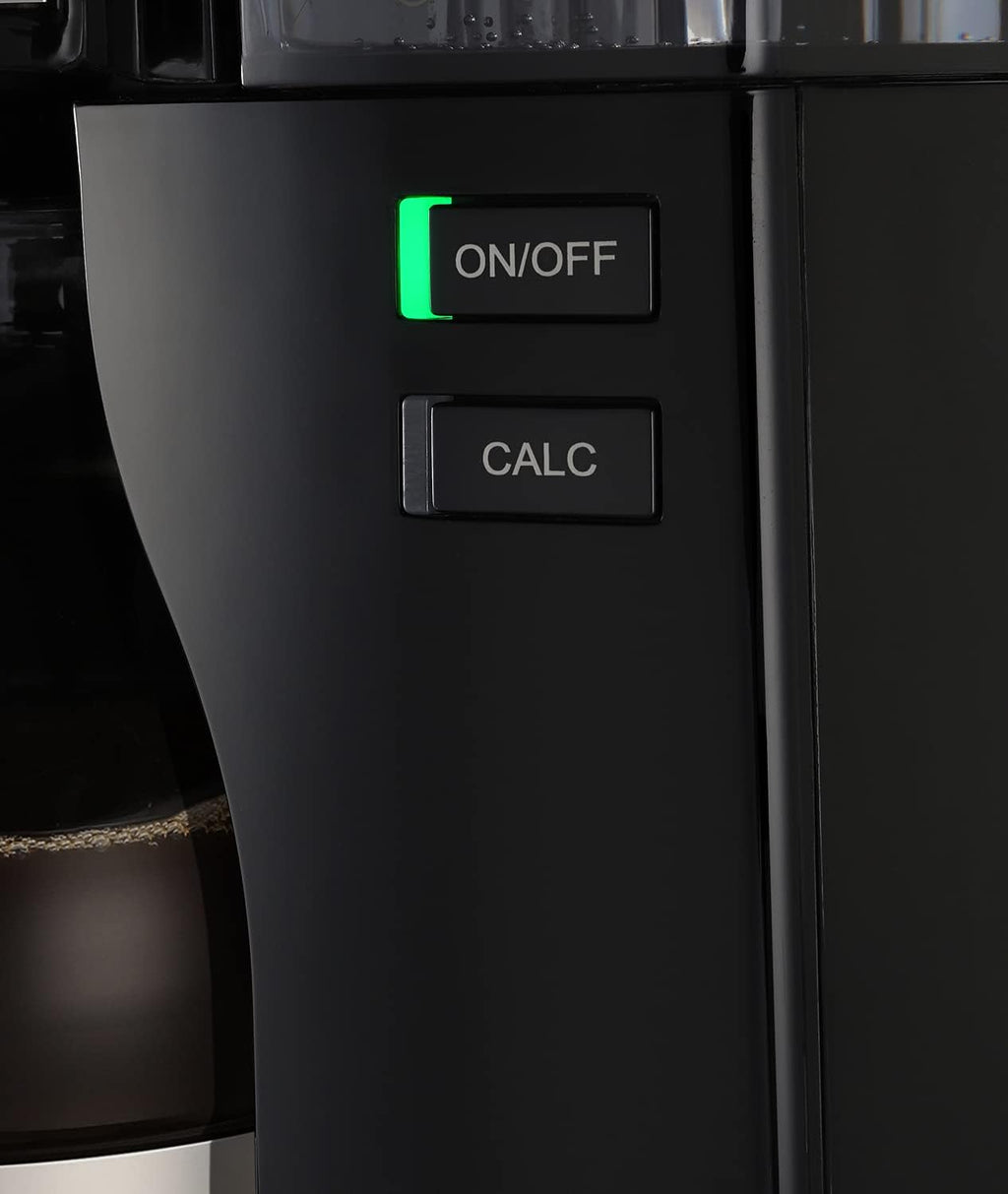 Melitta Look Perfection - Filterkaffeemaschine - mit Thermokanne - Tropfstopp - 10 Tassen - Schwarz (1025-16)