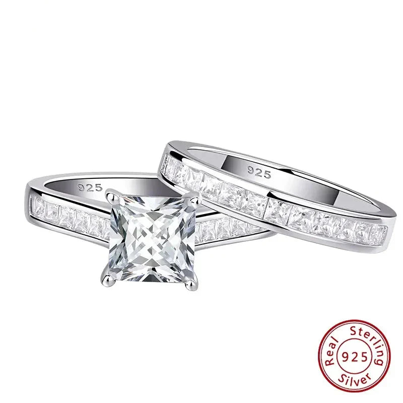 2 Piece Classic Rings Set