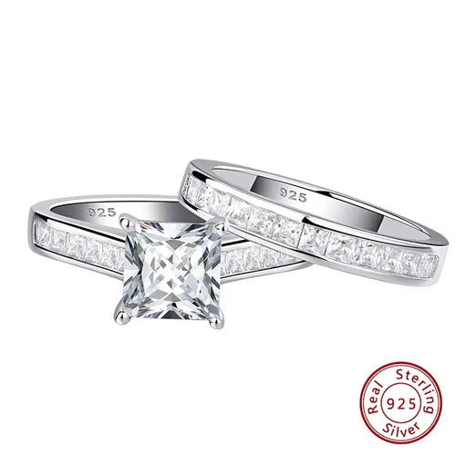 2 Piece Classic Rings Set