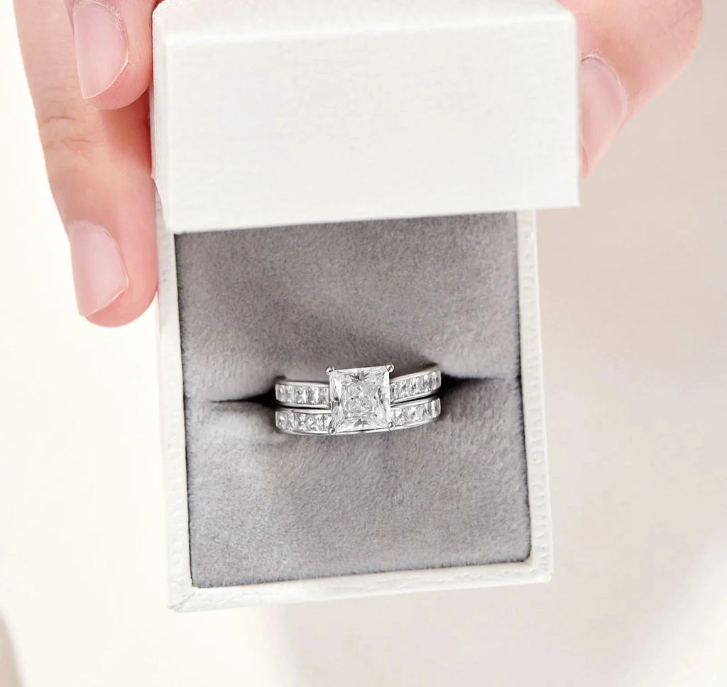 2 Piece Classic Rings Set