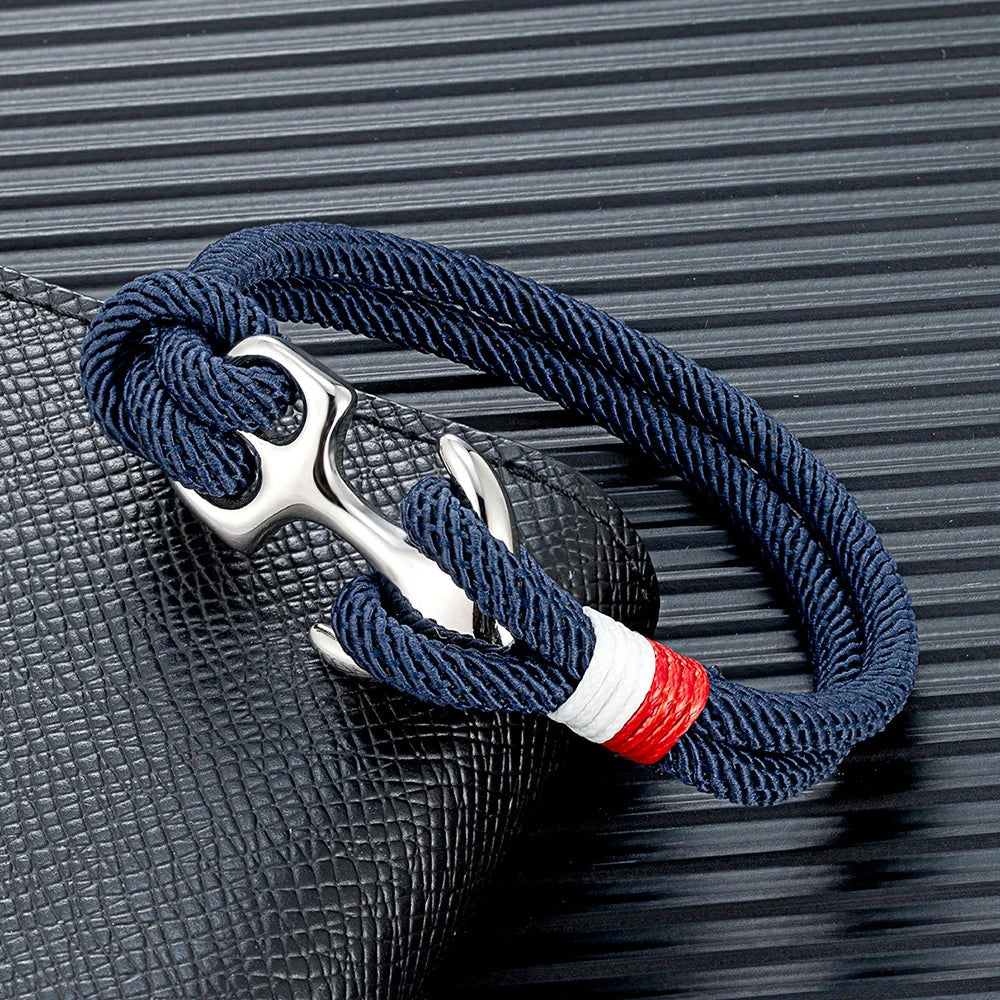 Double Strand Anchor Bracelet