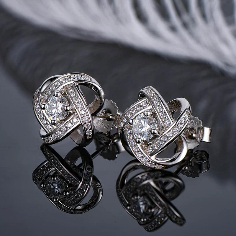 Twist Flower Earrings