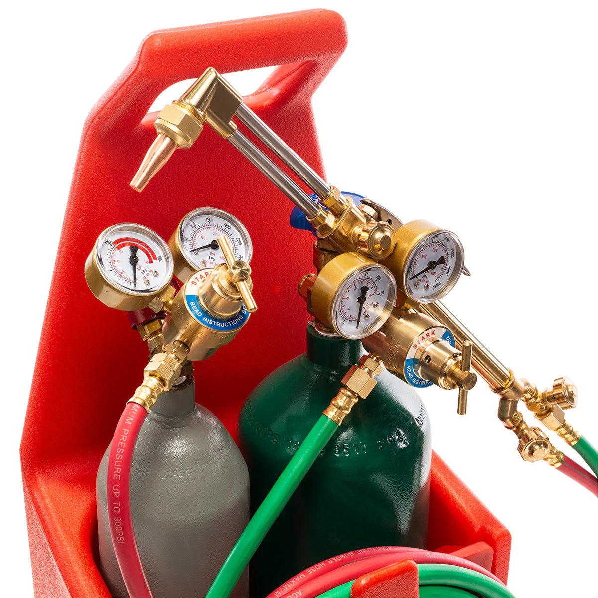 XtremepowerUS 55146 Victor Type Welding & Cutting Torch Oxygen Acetylene Regulator Set