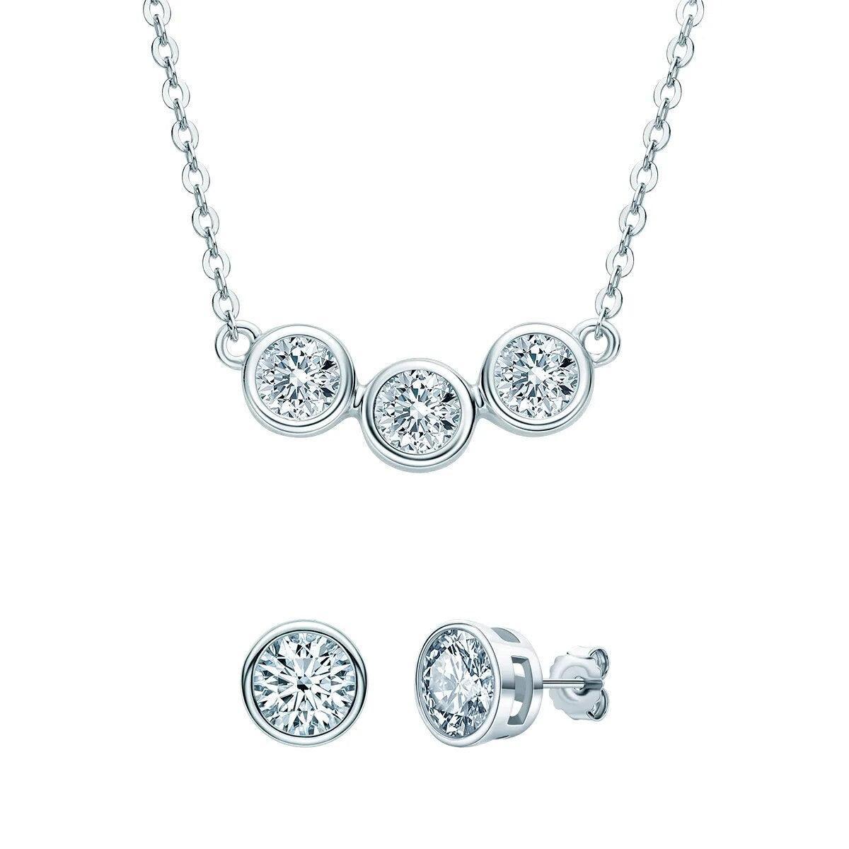 Bezel Jewelry Set