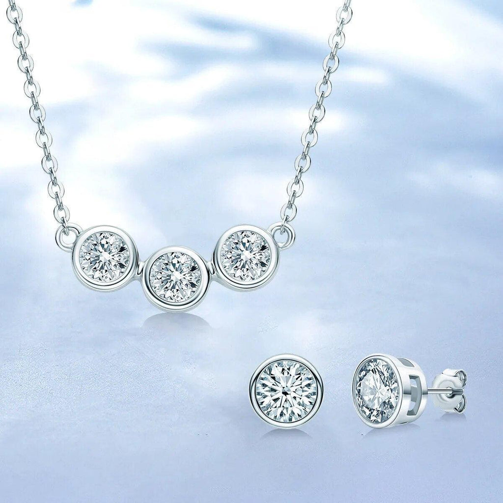 Bezel Jewelry Set