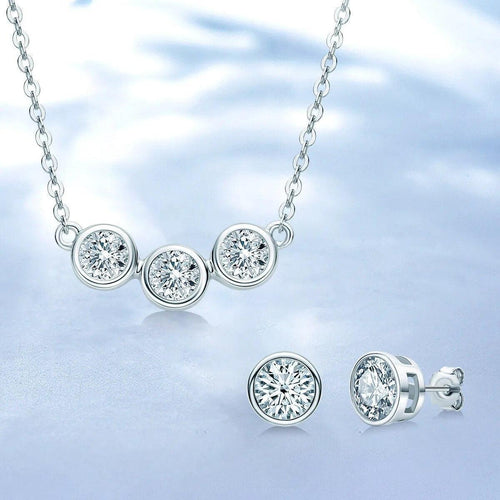 Bezel Jewelry Set