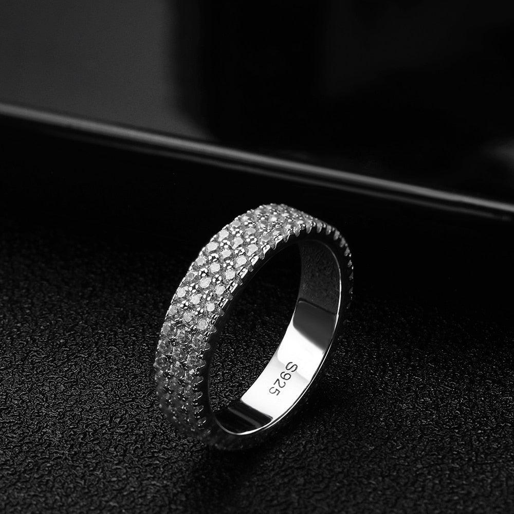 Brilliant Round Stones Ring