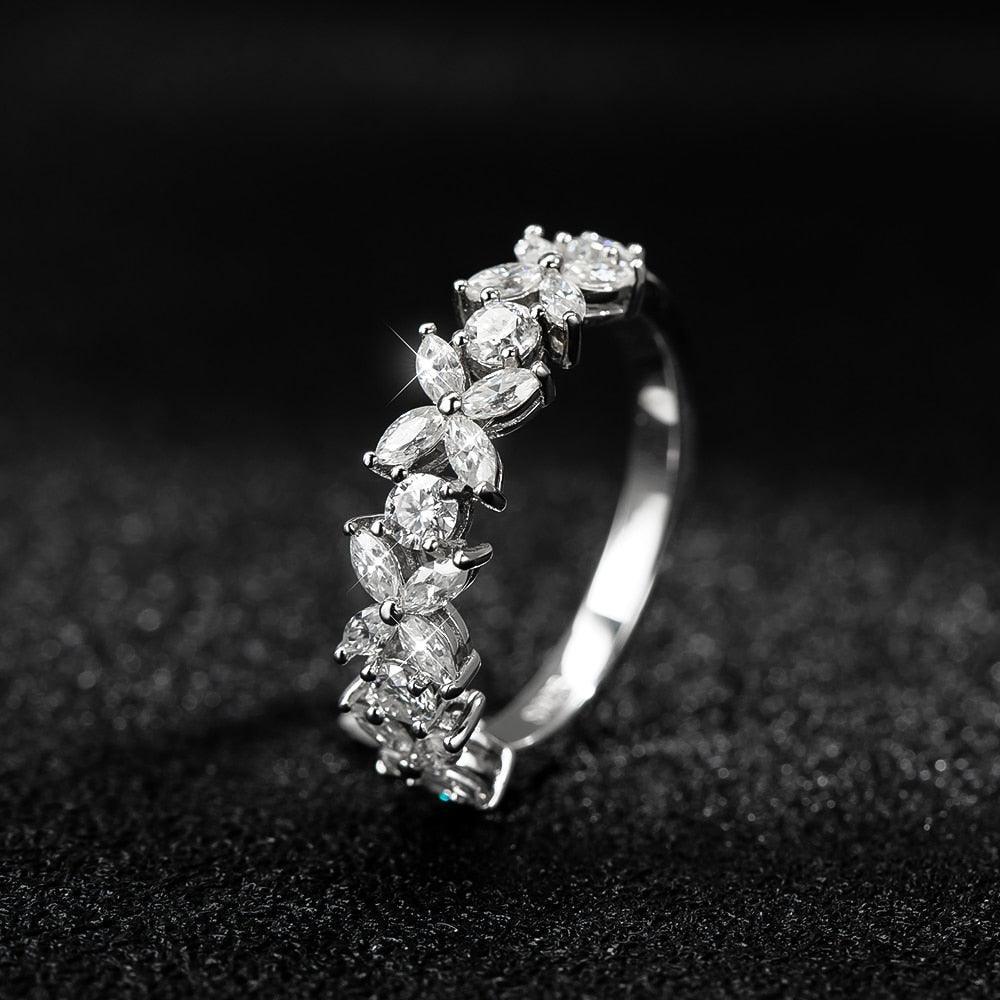 Butterfly Eternity Band Ring
