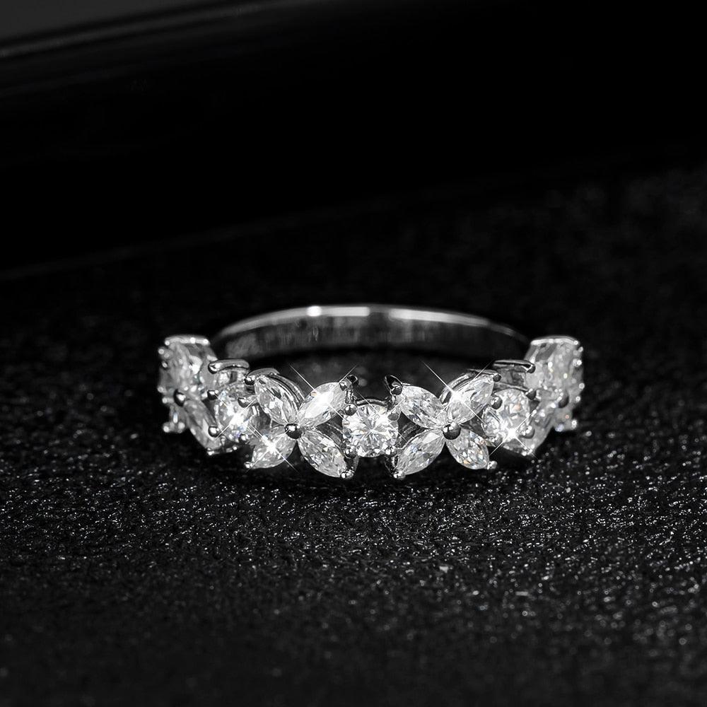 Butterfly Eternity Band Ring
