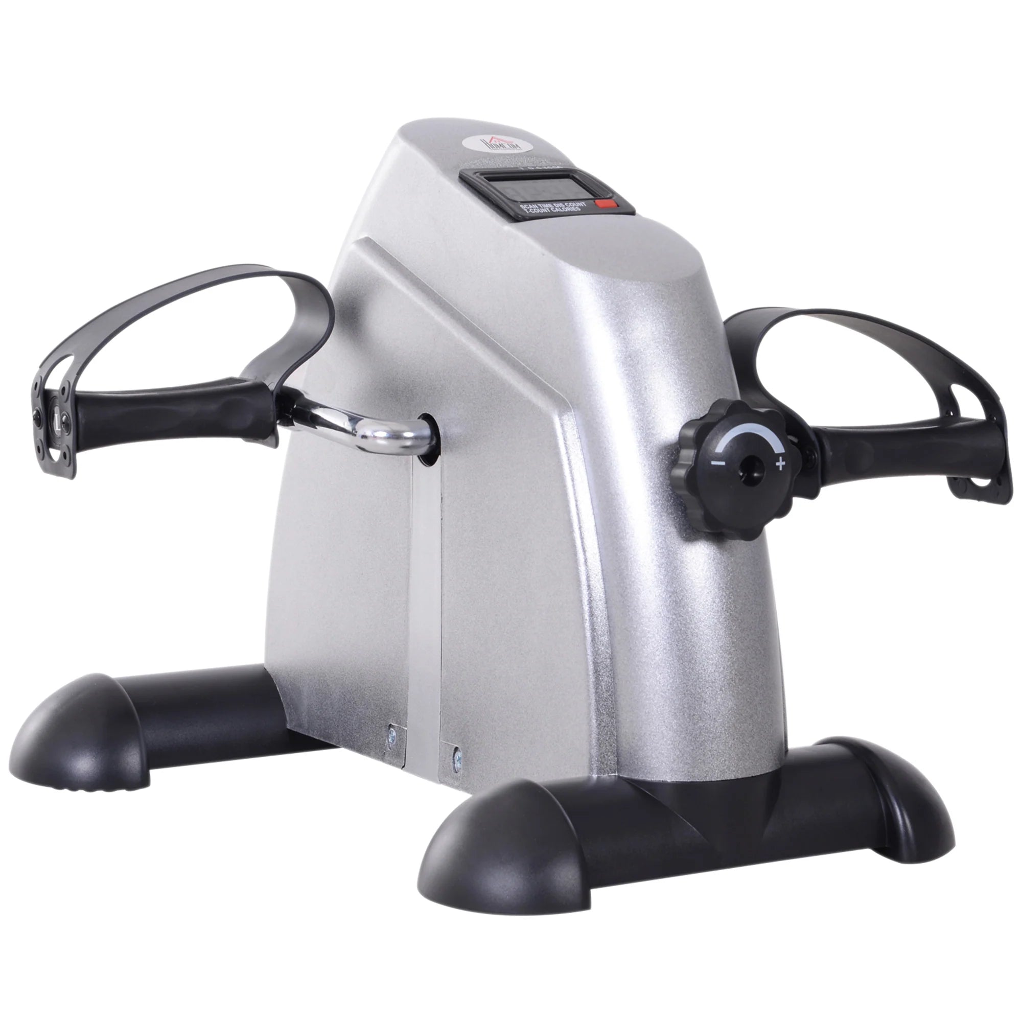 HOMCOM Mini Bike Pedaltrainer Heimtrainer LCD-Display verstellbar