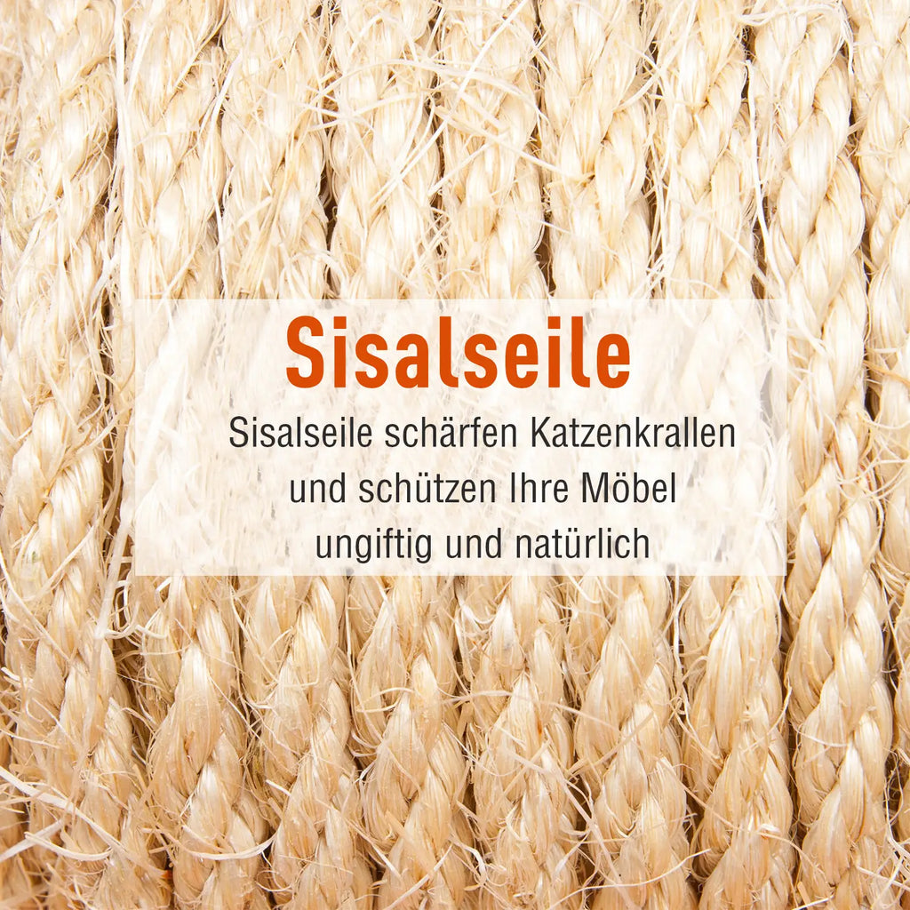 PawHut Kratzbaum Katzenbaum XXL mit 2 Häuschen & 3 Liegeflächen