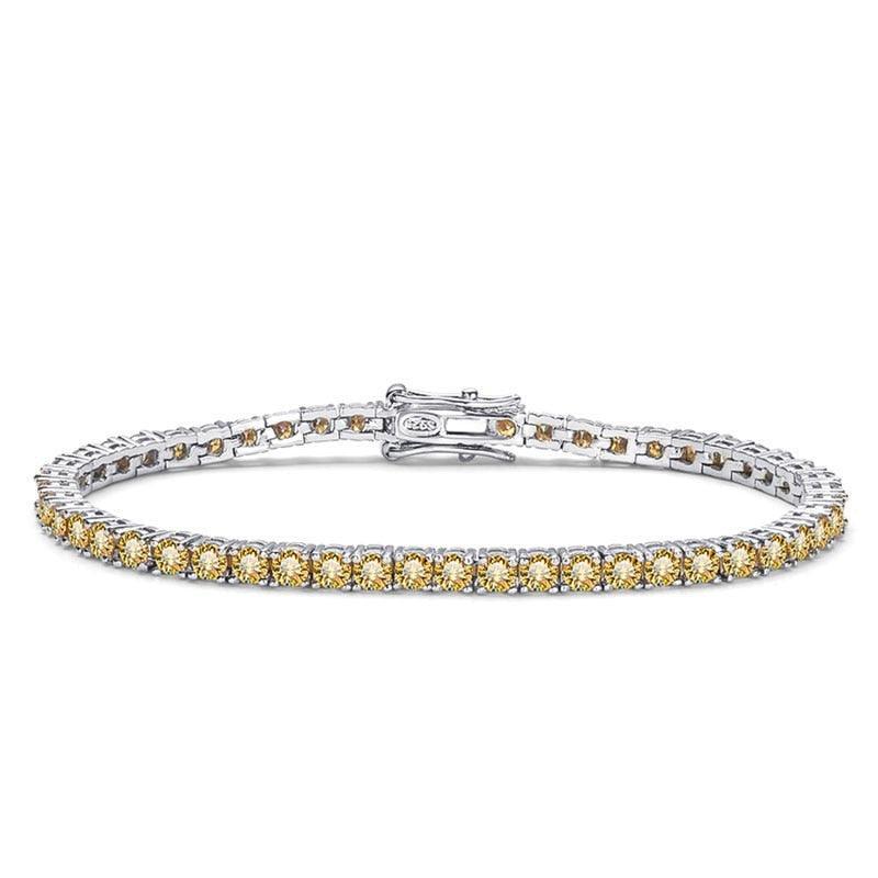 Champagne Tennis Bracelet