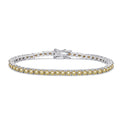Champagne Tennis Bracelet