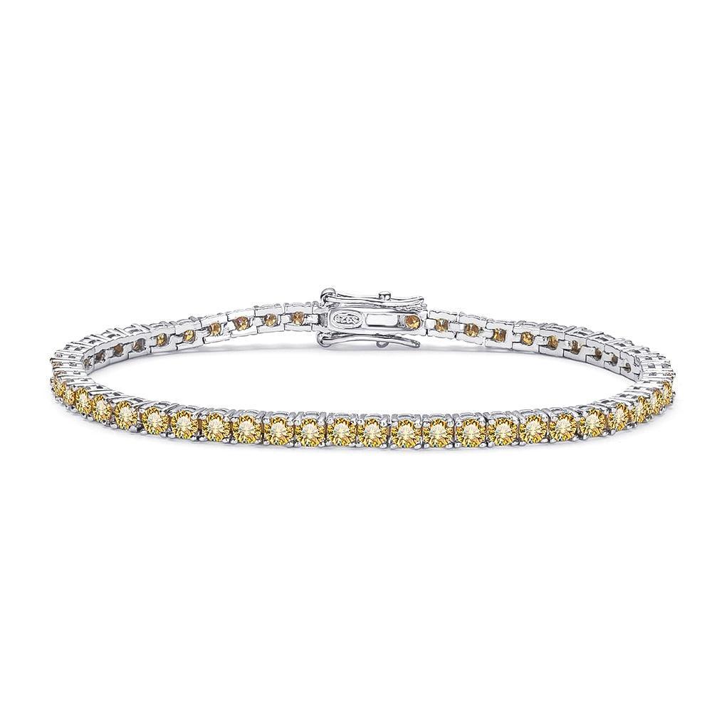 Champagne Tennis Bracelet