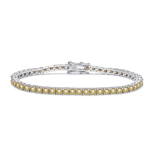 Champagne Tennis Bracelet