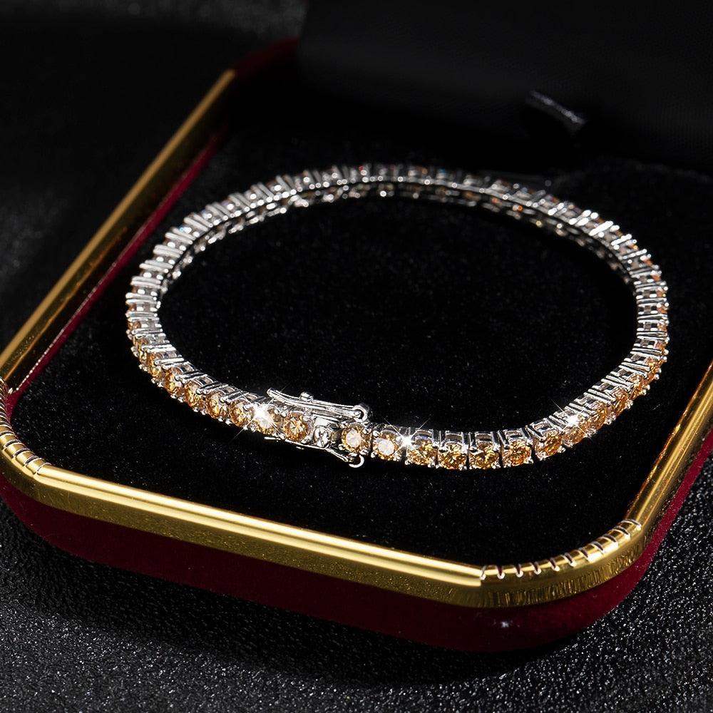 Champagne Tennis Bracelet