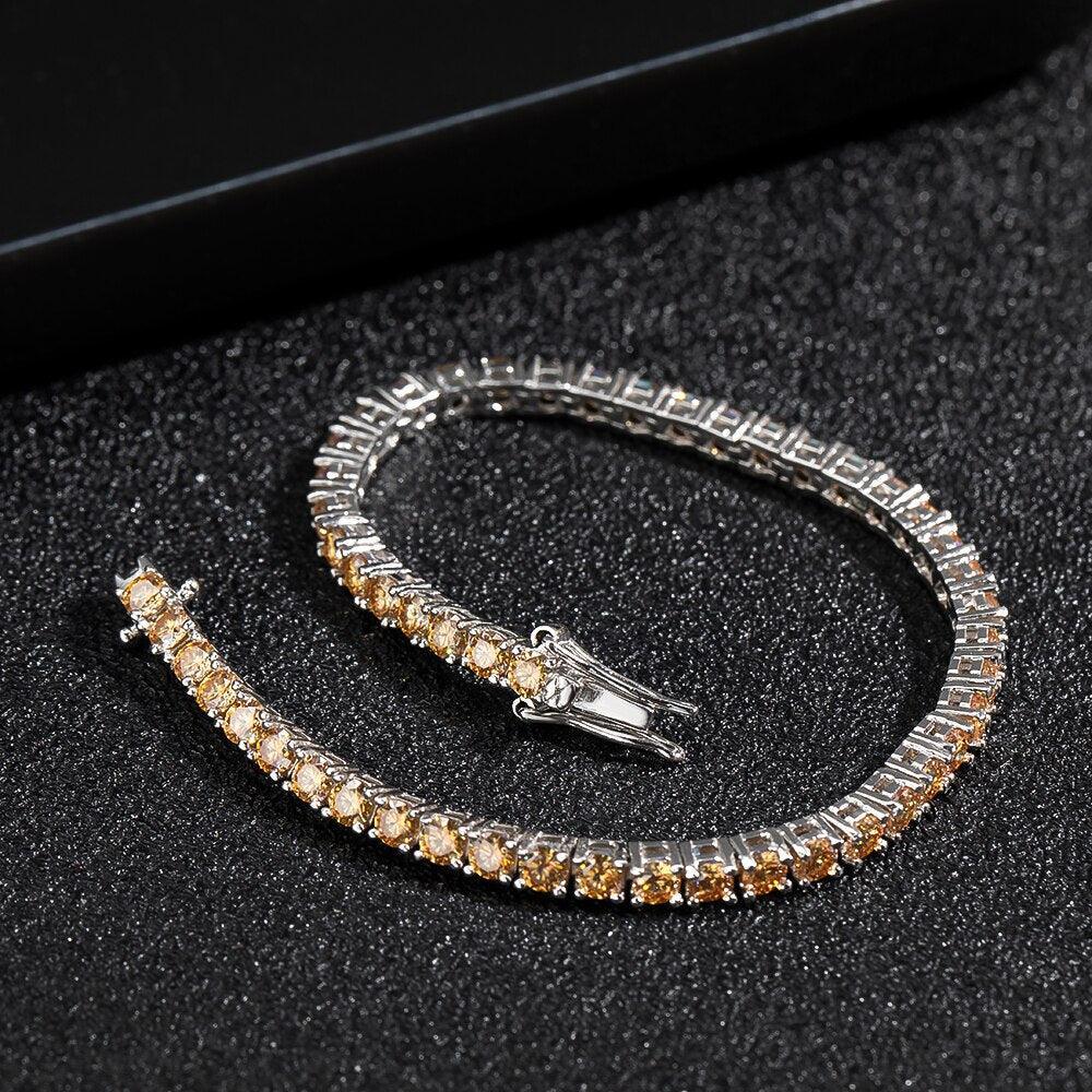 Champagne Tennis Bracelet