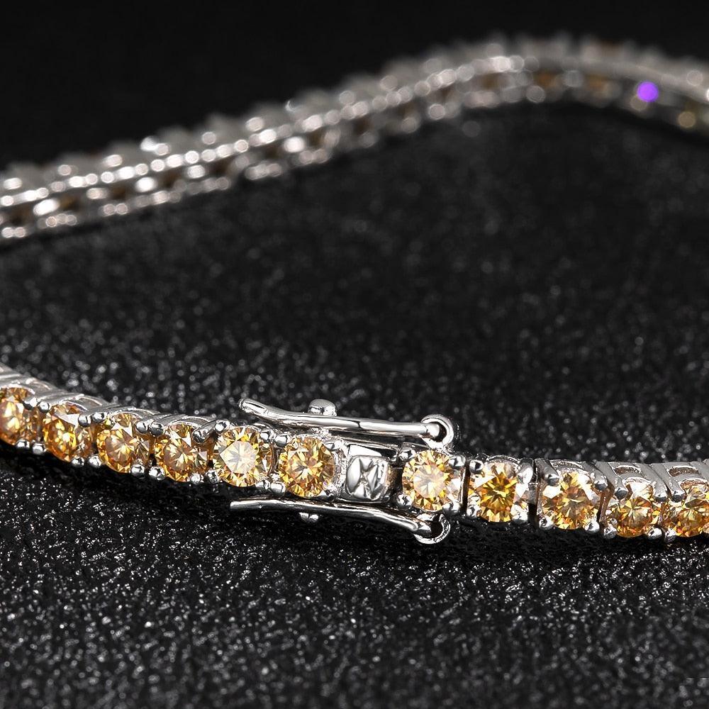 Champagne Tennis Bracelet