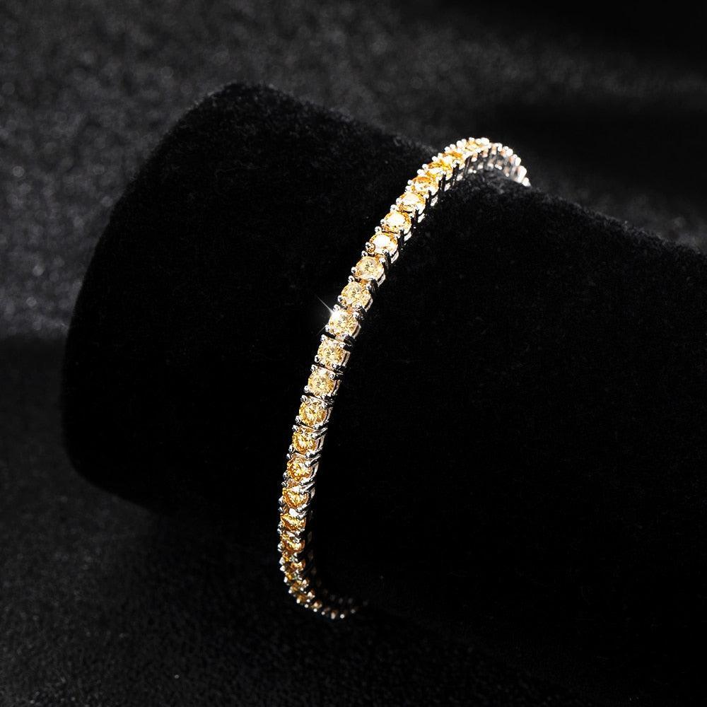 Champagne Tennis Bracelet