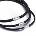 Classic Leather Choker Necklace