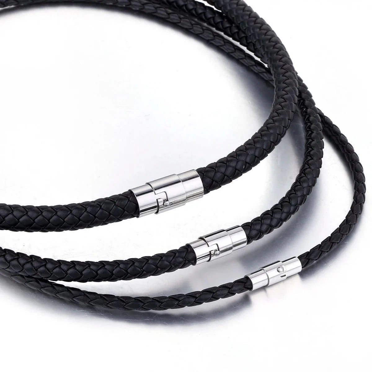 Classic Leather Choker Necklace
