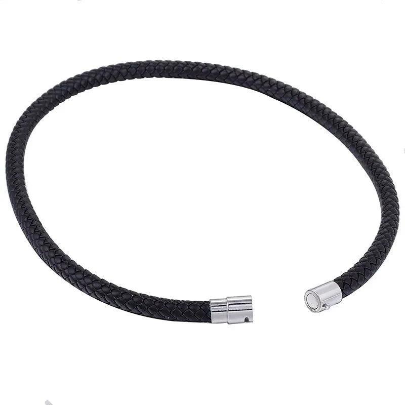 Classic Leather Choker Necklace