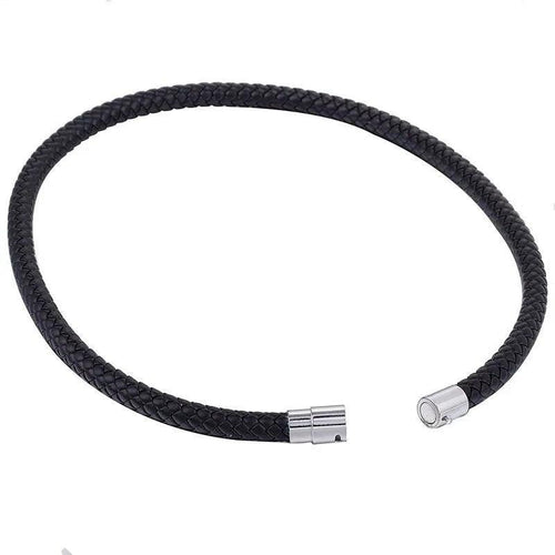 Classic Leather Choker Necklace