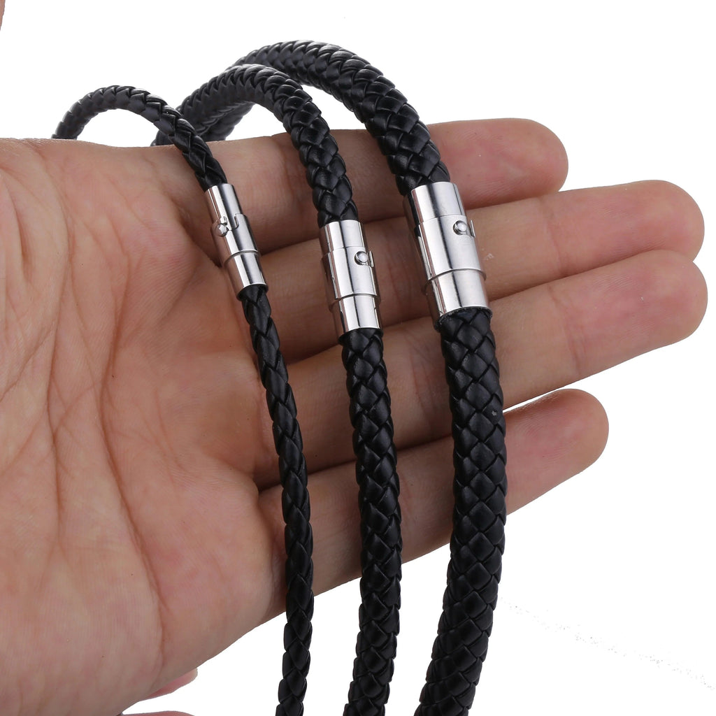 Classic Leather Choker Necklace