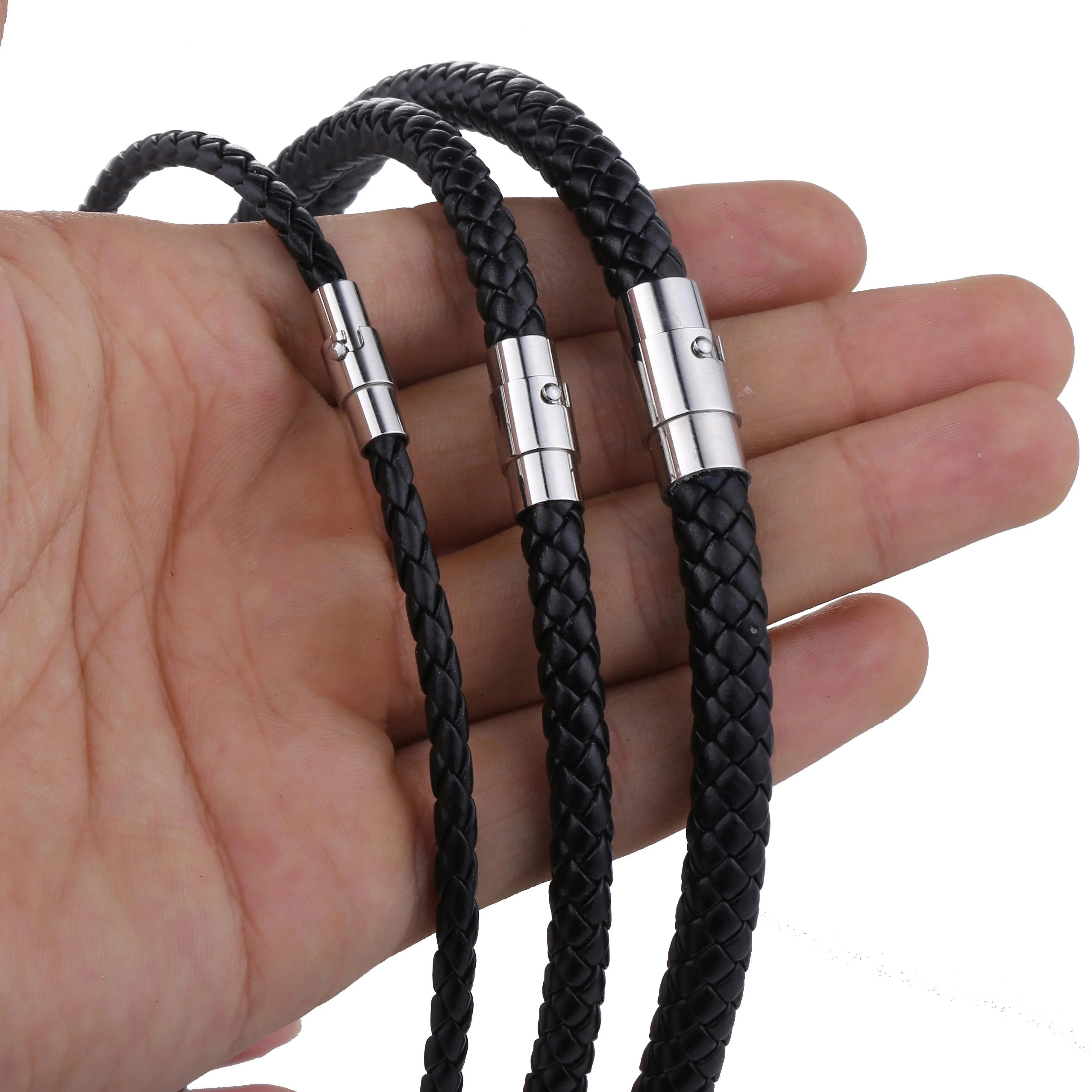Classic Leather Choker Necklace