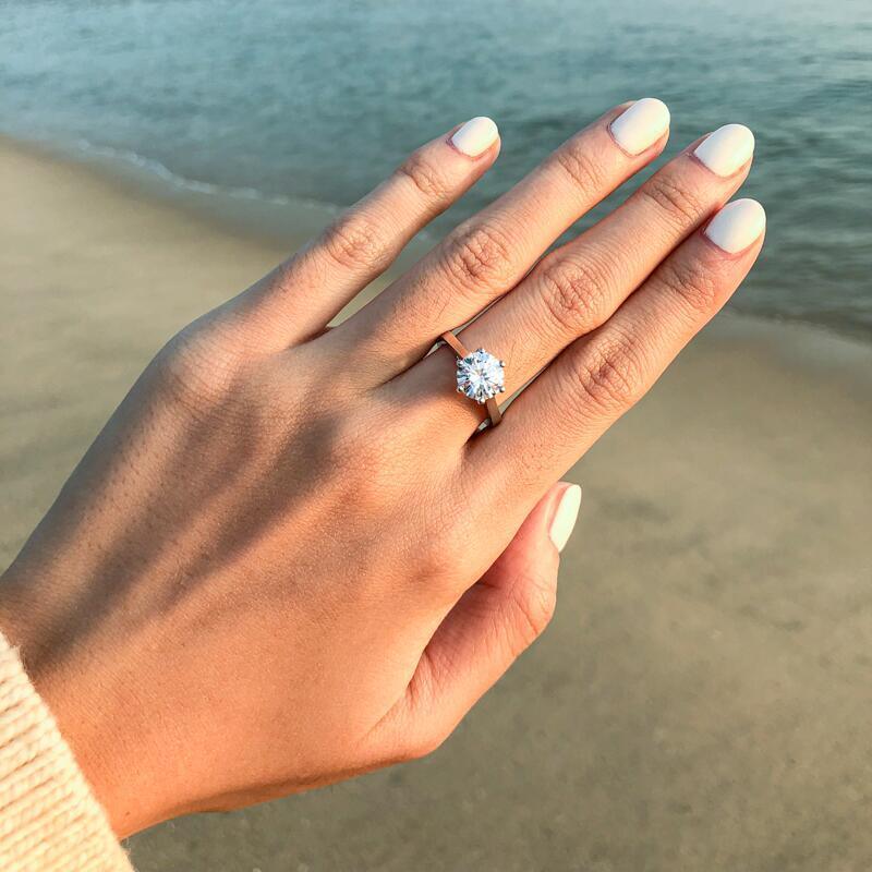Classic Round Solitaire Ring