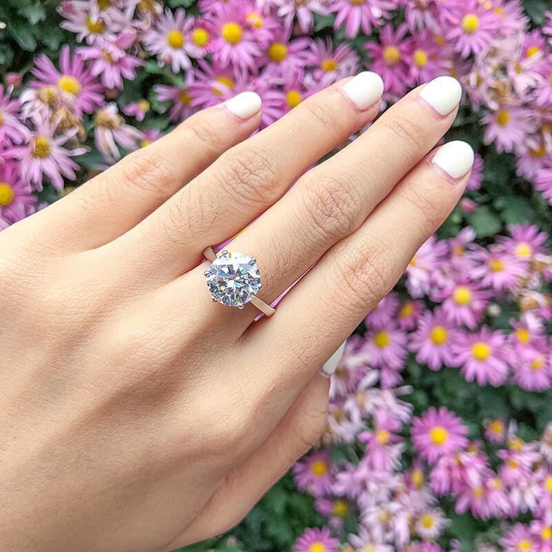 Classic Round Solitaire Ring