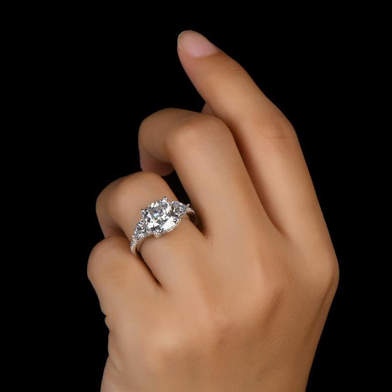 Cushion Cut Engagement Ring