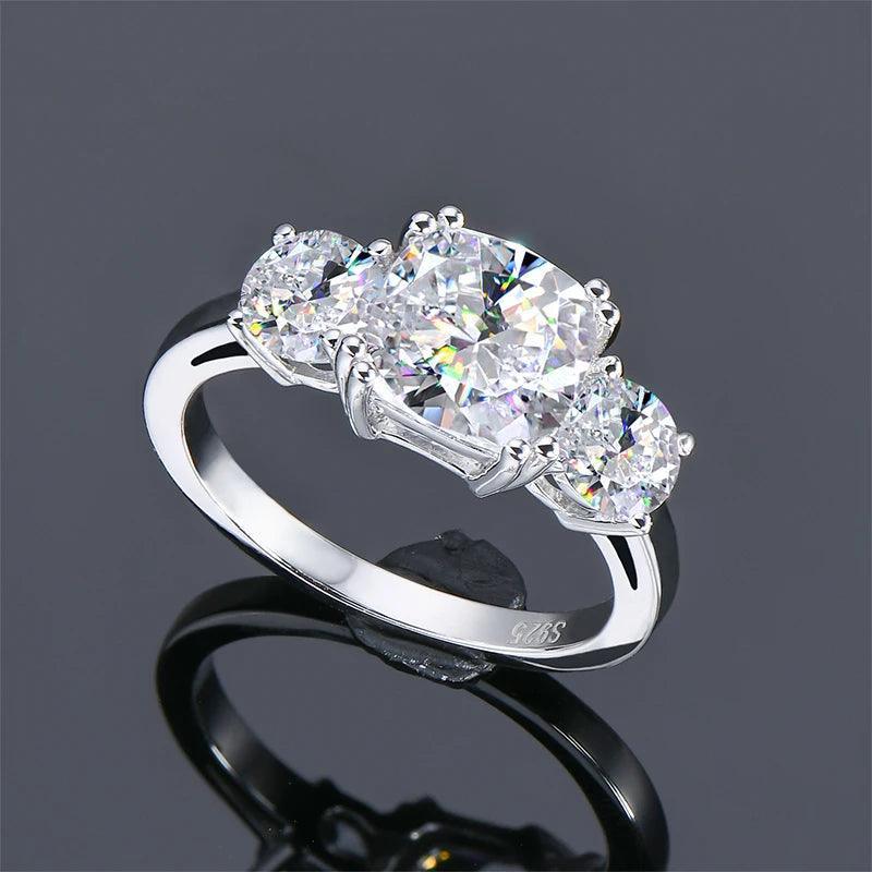 Cushion Cut 5A Engagement Ring