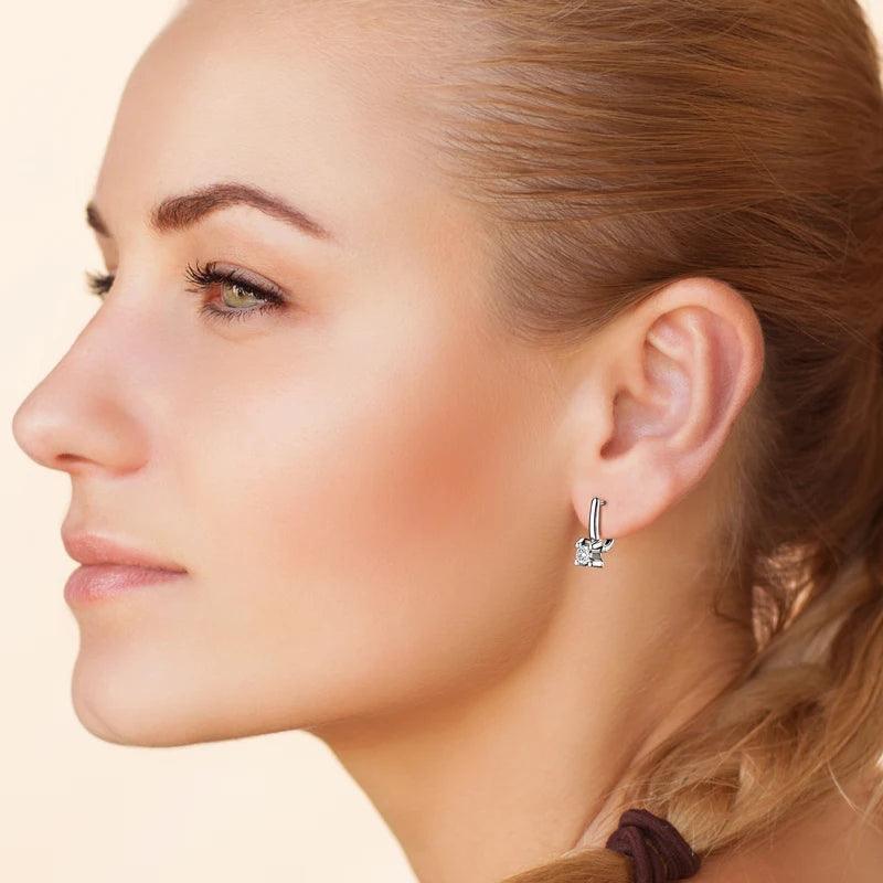 Dangle Hoop Earrings