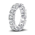 Dazzling Row Eternity Ring